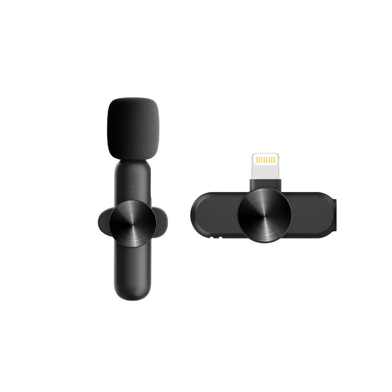 K3 wireless lavalier mobile live recording noise cancelling 1-to-2 mini microphone, private model_voghion.com