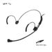 Professionele Headset Zwarte Bedrade Condensatormicrofoon Draadloze Zender Microfoon 3.5mm Stereo Schroefaansluiting Mini XLR_voghion.com
