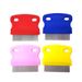 Pet cleaning and grooming products pet lice comb flea comb dense tooth needle comb lice comb tick hook combination set_voghion.com