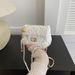 Squisita mini borsa a tracolla da donna, modello 2025, nuova, di alta qualità, alla moda, versatile, con catena trapuntata._voghion.com