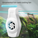 Fish Tank Mini Wall-Mounted Fan Cooler USB Low Noise Water Chiller Cooling Machine Radiator Small Temperature Control_voghion.com
