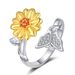 Rotatable Ring Women's Niche Design Fashion Personalized Rotating Ring_voghion.com