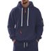 Men's Clothing Hooded Heavyweight Plus Velvet Pullover Men's Sports Casual Jacket Men_voghion.com