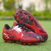 Professional Soccer Shoes Kids Long Spikes FG Football Boots Outdoor Grass Cleats Turf Football Shoes Boys Training Soccer Boots_voghion.com