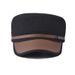 Cappello da uomo alla moda, stile militare primaverile, tutto in cotone, con parte superiore piatta_voghion.com
