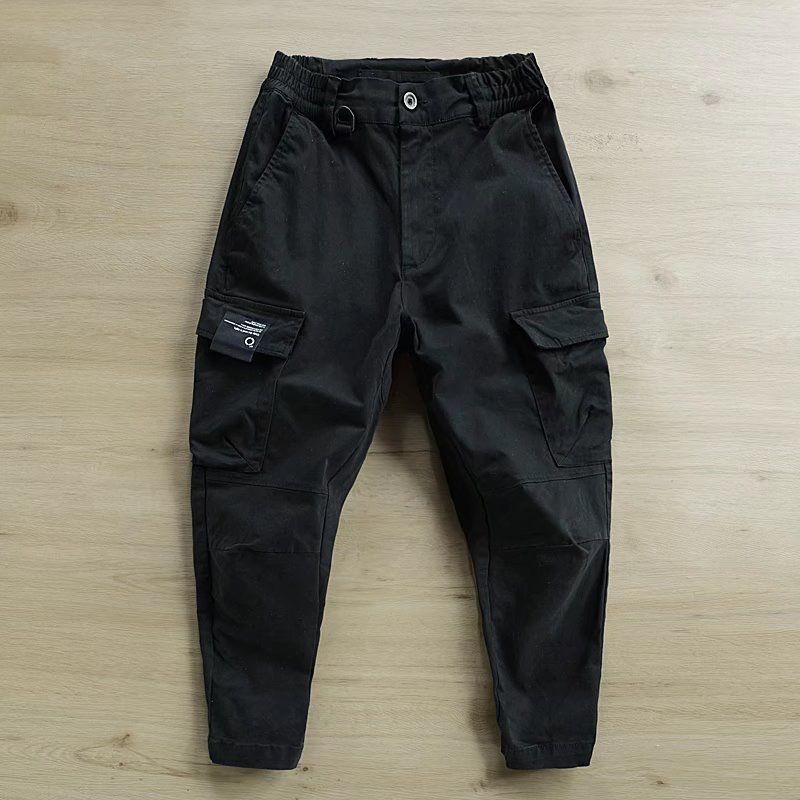 ​​Men’s Cargo Overalls – Loose Fit Tactical Pants With Multi-Pockets (Khaki/Black/Grey, Sizes M-3XL)​​_voghion.com
