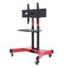 FANCO Universal Swivel TV Stand for 32–80 inch TVs, Height Adjustable Table Top TV Stand Mount with Tilt, Max VESA 600x400mm (Red)_voghion.com