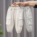 Boys' Summer Thin Trousers, Street Style Boys' Summer Overalls, Children's Ice Feeling Refreshing Anti Mosquito Pants_voghion.com