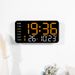 Frameless Electronic Multifunctional And Stand Dual-use Simple Digital Display Living Room Wall Clock 6659_voghion.com