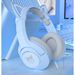 Over-Ear-Kopfhörer Gaming Wired Cat Ear Noise Cancelling für Mädchen PUBG CF Laptop Headset_voghion.com