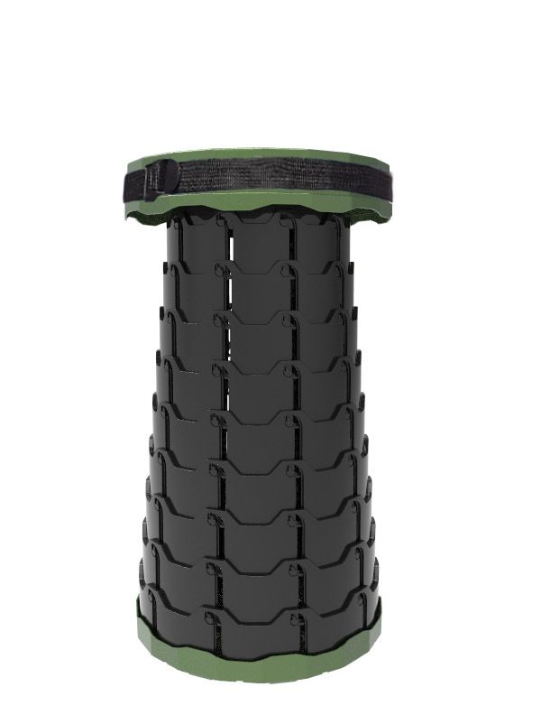 Sgabello da campeggio pieghevole – Seduta pieghevole in PP ad alta resistenza per esterni, viaggi ed eventi (25x25x6,5 cm, oltre 10 colori, leggero e resistente)_voghion.com