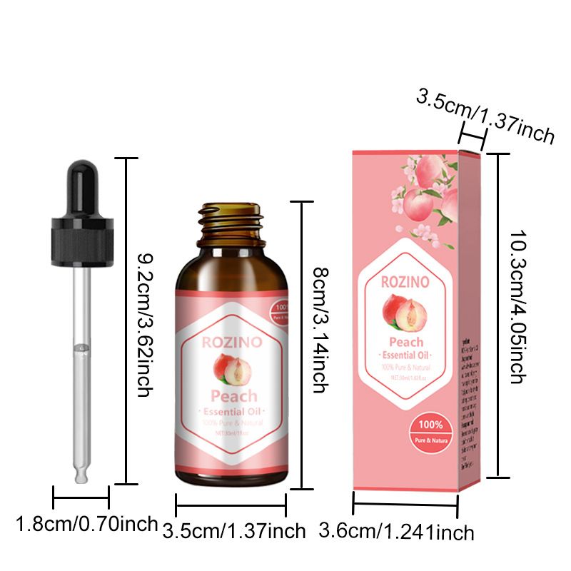 Peach Oil, Pure And Natural Aromatherapy, Body Scraping, Calming, Facial Skincare, Lightening Acne Marks, Massage_voghion.com