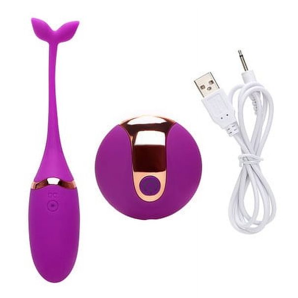 Imimi Little Whale Vibrierendes Ei für Frauen, 10 Frequenzvibrationen und kabellose Fernbedienung, USB-Aufladung, wasserdichtes Masturbationsgerät_voghion.com
