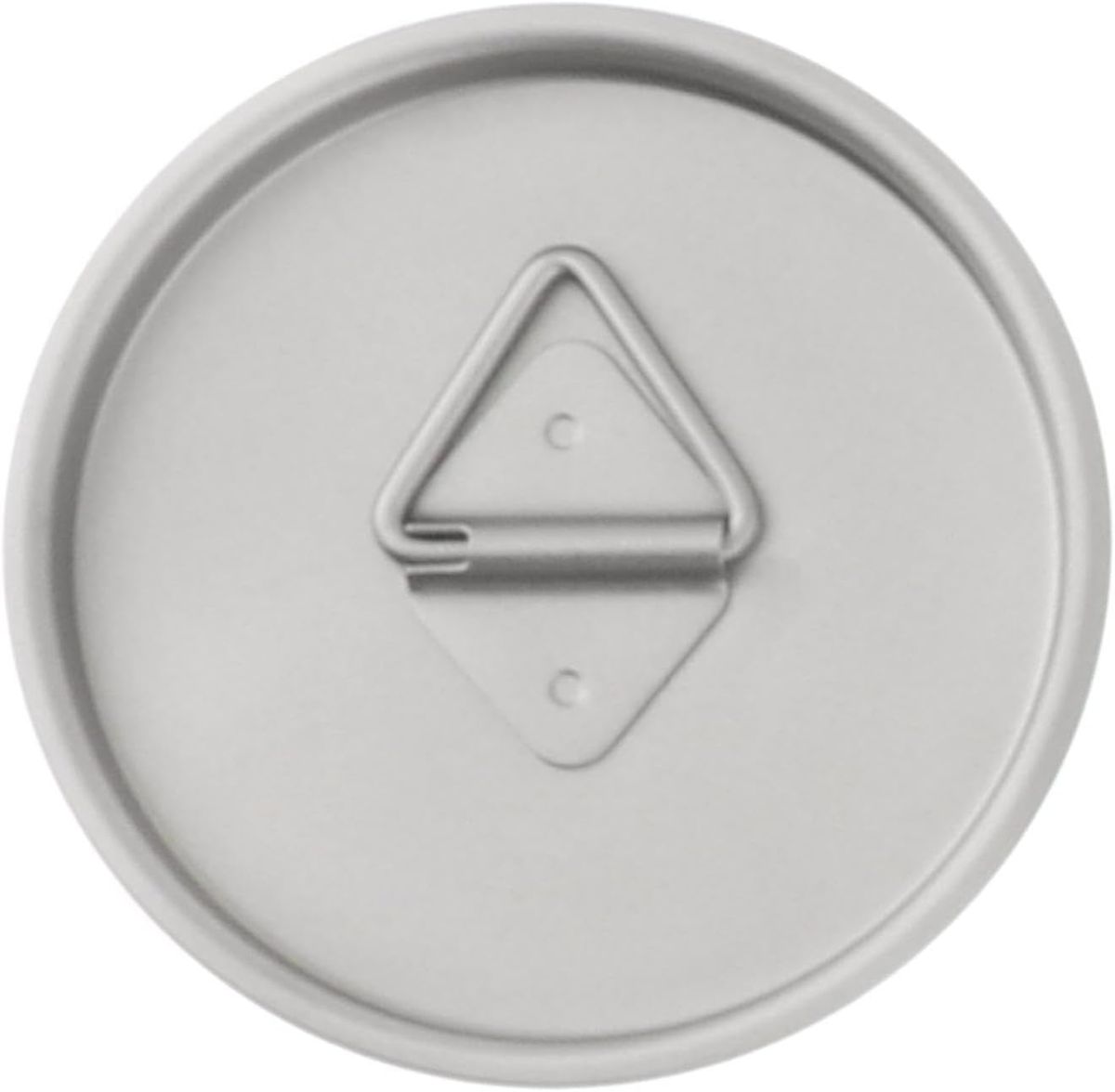Coperchio generico per tazza in titanio leggero per avventure all'aria aperta, 95 mm, grigio argento_voghion.com