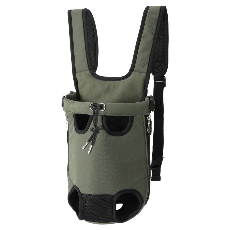 Nova bolsa de peito para animais de estimação, mochila portátil para animais de estimação para gatos e cães saírem, bolsa de ombro duplo de tecido Oxford para animais de estimação_voghion.com