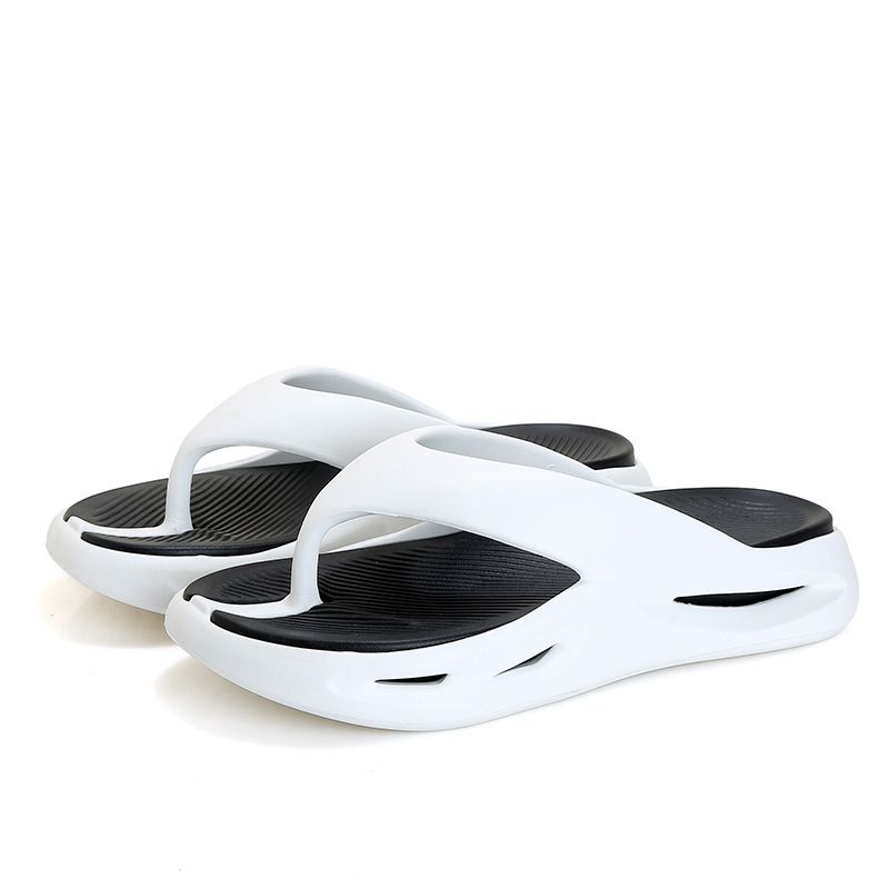 Pánské pantofle jsou módní, ležérní, protiskluzové, s tlustou podrážkou, nové plážové sandály z roku 2024._voghion.com