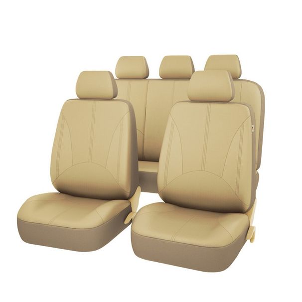 Universal Full Set Car Seat Cover For VW Golf 4 5 6 7 8 Passat B5 B6 B7 B8 Auto Accsesories Fit Most Sedans SUVs Trucks_voghion.com