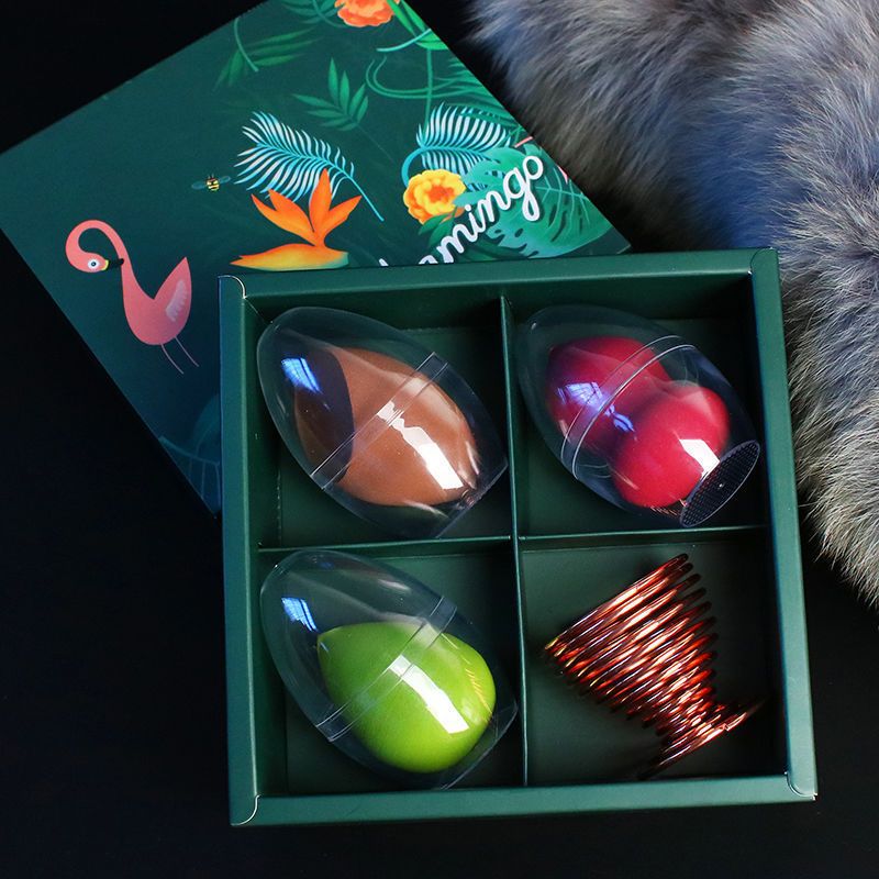 3 pezzi di spugna per trucco perfetta, frullatore per uova di bellezza, soffio cosmetico, spugne per fondotinta morbide, soffio per cipria, accessori per il trucco, strumenti di bellezza, regalo_voghion.com
