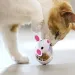 Muis Tumbler Katten Speelgoed Langzaam Lekkende Voerbak Interactief Speelgoed voor Kittens Veilig Plastic Rollend Speelgoed Automatische Katten Voerbak_voghion.com
