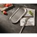 Stainless Steel Ins Oval Simple Creative Tableware Towel Plate Dish Japanese Style Jewelry Tray_voghion.com