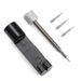 Professional Aluminum Alloy Watch Band Adjuster Tool – Watch Strap Link Remover & Length Adjustment Kit (Black)_voghion.com