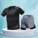 Combinaison de sport pour homme, tenue de marathon, short professionnel d'été à manches courtes, vêtements d'entraînement et de fitness à séchage rapide_voghion.com