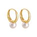 Women's Jewelry 925 Sterling Silver Baroque Pearl Earrings Ins Light Luxury Holiday Style Earrings High End Niche Jewelry Simple Ear Buckles_voghion.com