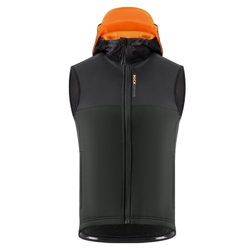 Giacca da ciclismo antivento invernale ROCKBROS, giacca in pile caldo, giacca sportiva antivento, taglie M - 3XL_voghion.com