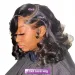 Short Bob Body Wave 13x4 Lace Front Human Hair Wig for Women, Highlight Transparent Brazilian Remy Wig_voghion.com