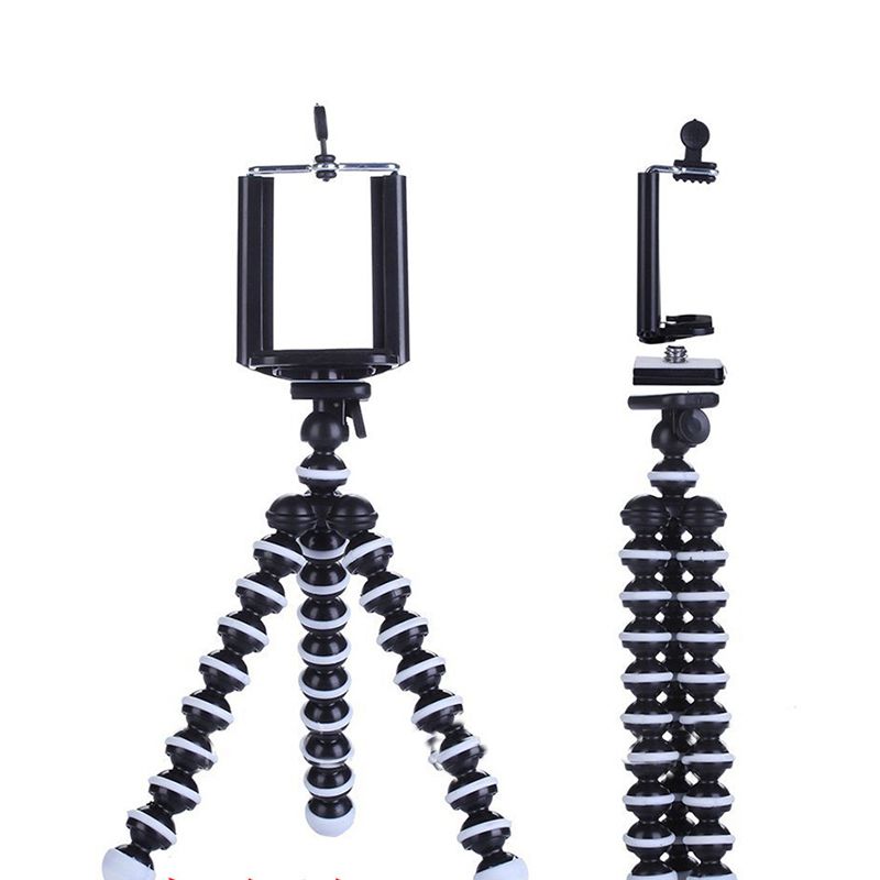 Grande treppiede flessibile a forma di polpo Gorillapod per telefono, telefono cellulare, smartphone, reflex digitali e macchina fotografica, mini treppiede da tavolo_voghion.com