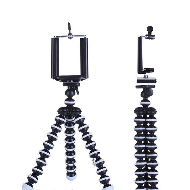 Grande treppiede flessibile a forma di polpo Gorillapod per telefono, telefono cellulare, smartphone, reflex digitali e macchina fotografica, mini treppiede da tavolo_voghion.com