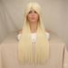 forró eladású szintetikus szőke hosszú egyenes frufru fehér fekete nőknek mindennapi használatra cosplay parókák_voghion.com