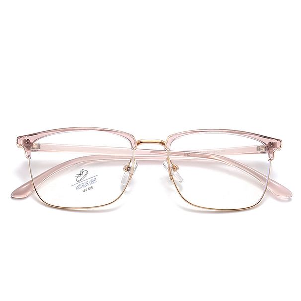 Nuevas gafas de marco cuadrado plano anti luz azul con espejo cruzado de fábrica 6327_voghion.com