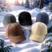 Autumn And Winter New Thermal Baseball Cap Men's Large Size Large Head Circumference Outdoor Hat Cycling Windproof Cap_voghion.com