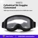 H873 large cylindrical double-layer anti fog sports outdoor skiing goggles, hiking goggles_voghion.com