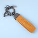 Porte-clés de voiture en daim, pendentif créatif, simple, pour hommes et femmes, cordon de suspension à la taille_voghion.com