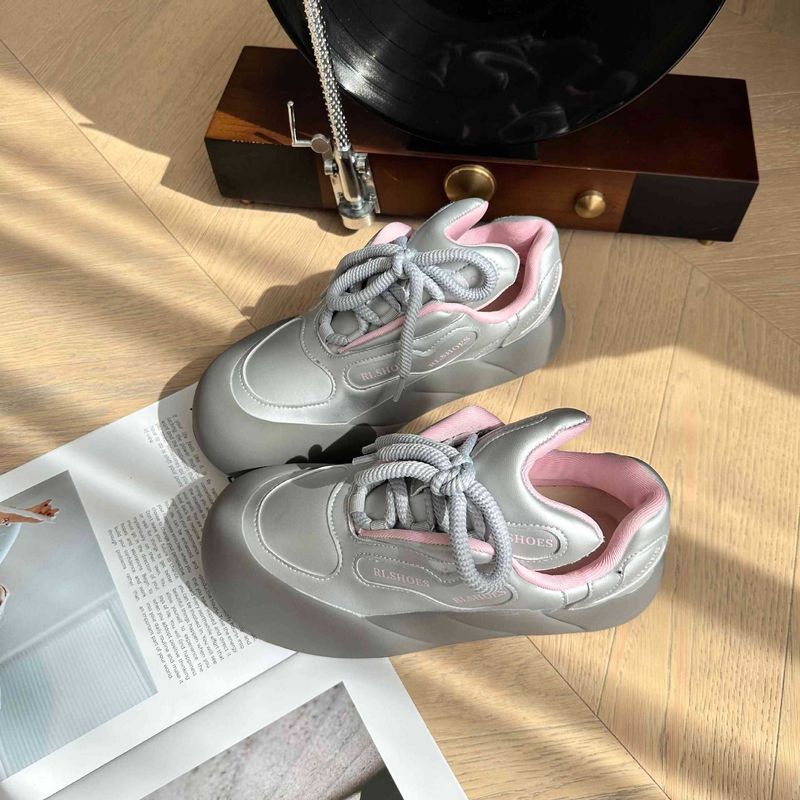 Autumn And Winter Cloud Board Women's Rabbit Ears, Thick Soled Bread, Casual Shoes, Instagram, Ugly, Cute, Fashionable,_voghion.com