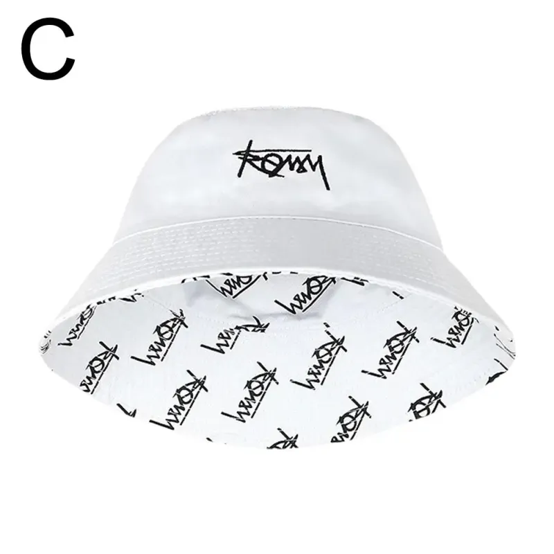 Nouveautés Été Big Head Lettre Seau Pour Hommes Femmes Coréen Pêcheur Réversible Hawaï Grande Casquette Chapeau De Soleil Grande Taille Panama H7I9_voghion.com