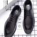 2025 Summer New Spring And Autumn British Style Business Formal Leather For Men With Hidden Wedge, Casual Versatile_voghion.com