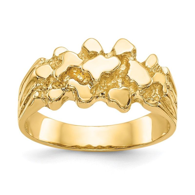 14k Nugget Ring_voghion.com
