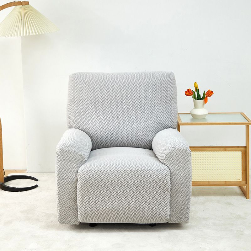 Neuer Stretch-Sofabezug aus Polarfleece für Einzelbett, einfarbig, vollständiger Bezug, Sofabezug mit Anti-Katzenkratzern_voghion.com