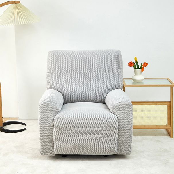 Neuer Stretch-Sofabezug aus Polarfleece für Einzelbett, einfarbig, vollständiger Bezug, Sofabezug mit Anti-Katzenkratzern_voghion.com