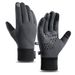 Guantes de ciclismo Q808 para hombre, de invierno, con dos dedos al descubierto, para deportes, pantalla táctil, gruesos, para pesca, equitación, esquí y más._voghion.com