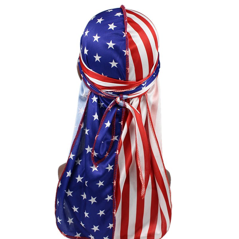 Pañuelo para la cabeza para hombre, de satén de seda, estampado, con cola larga, trenza, sombrero pirata, capucha elástica, sombrero de quimioterapia, sedoso_voghion.com