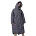 Women's Jacket New Style Thickened Plus Size White Duck Down Coat Trendy_voghion.com