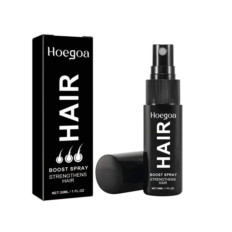 Hoegoa-Spray, Ingwer-Polygonum-Multiflorum-Essenz, feuchtigkeitsspendende, die Kopfhaut weichmachende Haarspülung_voghion.com