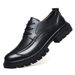 Große Größe 45 46 47 Herbst Winter Neue Business Casual herren Echtes Leder Weiche Sohle Derby Schuhe_voghion.com