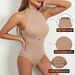 Body modellante con fibbia, elastico, delicato sulla pelle, in vita, bretelle, collant, addome, tuta_voghion.com