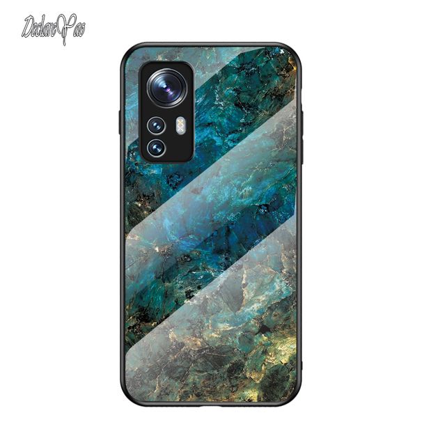 Mi 11 Lite Custodia DECLAREYAO Cover rigida in vetro per Xiaomi Mi 12 12X 11X 10 Ultra 9T 10T 11T 12S Pro Custodia in silicone Ultra Sli_voghion.com