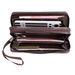 Men's wallet handbag long retro ultra light and durable phone bag portable large capacity handbag fashionable card bag practical and durable_voghion.com